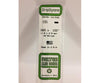 Evergreen 155 Dimensional Strips .060X.100 (10/Pk) Scratch Building Supplies