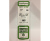 Evergreen 167 Dimensional Strips .080X.156 (8/Pk) Scratch Building Supplies