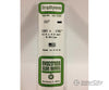 Evergreen 167 Dimensional Strips .080X.156 (8/Pk) Scratch Building Supplies