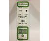 Evergreen 175 Dimensional Strips .100X.100 (8/Pk) Scratch Building Supplies