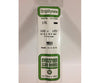 Evergreen 176 Dimensional Strips .100X.125 (7/Pk) Scratch Building Supplies