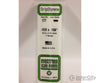 Evergreen 177 Dimensional Strips .100X.156 (7/Pk) Scratch Building Supplies