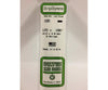 Evergreen 188 Dimensional Strips .125X.188 (6/Pk) Scratch Building Supplies