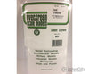 Evergreen 2040 .020 Siding-V Groove .040 Spacing Scratch Building Supplies