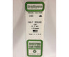 Evergreen 243 Half Round-.100 (3/Pk) Scratch Building Supplies