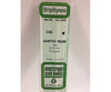 Evergreen 246 Quarter Round-.030 (5/Pk) Scratch Building Supplies