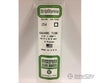 Evergreen 254 Square Tube-.250 (2/Pk) Scratch Building Supplies