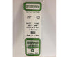 Evergreen 257 Rectangular Tube- .125X.250 (3/Pk) Scratch Building Supplies