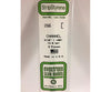 Evergreen 266 Channel-.188 3/Pk Scratch Building Supplies