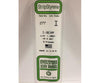 Evergreen 277 I Beam-.250(3/Pk) Scratch Building Supplies