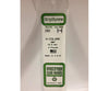 Evergreen 282 H Column-.080 (4/Pk) Scratch Building Supplies