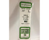 Evergreen 297 Angle-.250 (2/Pk) Scratch Building Supplies