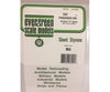 Evergreen 3025 Passenger Car Siding-Ho Scale Scratch Building Supplies
