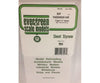 Evergreen 3047 Passenger Car Siding-O Scale Scratch Building Supplies
