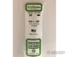 Evergreen 348 24 White Strips- .040X.188 (14/Pk) Scratch Building Supplies