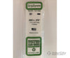 Evergreen 361 24 White Strips- .060X.375 (9/Pk) Scratch Building Supplies