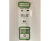 Evergreen 366 24 White Strips- .080X.125 (12/Pk) Scratch Building Supplies