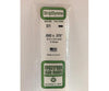Evergreen 371 24 White Strips- .080X.375 (8/Pk) Scratch Building Supplies
