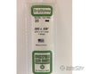 Evergreen 372 24 White Strips- .080X.438 (7/Pk) Scratch Building Supplies