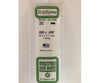 Evergreen 372 24 White Strips- .080X.438 (7/Pk) Scratch Building Supplies