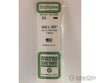 Evergreen 374 24 White Strips- .080X.625 (4/Pk) Scratch Building Supplies