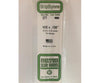 Evergreen 377 24 White Strips- .100X.156 (10/Pk) Scratch Building Supplies
