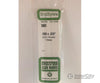 Evergreen 380 24 White Strips- .100X.312 (7/Pk) Scratch Building Supplies