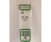 Evergreen 380 24 White Strips- .100X.312 (7/Pk) Scratch Building Supplies