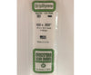 Evergreen 383 24 White Strips- .100X.500 (5/Pk) Scratch Building Supplies