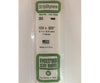 Evergreen 384 24 White Strips- .100X.625 (4/Pk) Scratch Building Supplies