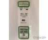 Evergreen 387 24 White Strips- .125X.156 (9/Pk) Scratch Building Supplies