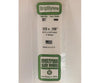 Evergreen 387 24 White Strips- .125X.156 (9/Pk) Scratch Building Supplies
