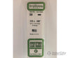 Evergreen 388 24 White Strips- .125X.188 (8/Pk) Scratch Building Supplies