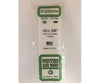 Evergreen 389 24 White Strips- .125X.250 (7/Pk) Scratch Building Supplies