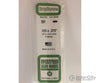 Evergreen 391 24 White Strips- .125X.375 (6/Pk) Scratch Building Supplies