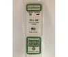 Evergreen 392 24 White Strips- .125X.438 (5/Pk) Scratch Building Supplies