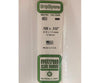 Evergreen 400 24 White Strips- .188X.312 (5/Pk) Scratch Building Supplies