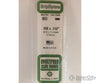 Evergreen 400 24 White Strips- .188X.312 (5/Pk) Scratch Building Supplies