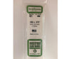 Evergreen 401 24 White Strips- .188X.375 (4/Pk) Scratch Building Supplies