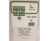 Evergreen 4050 .040 Siding-V Groove .050 Spacing Scratch Building Supplies