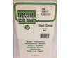 Evergreen 4062 .040 Siding- Novelty .060 Spacing Scratch Building Supplies