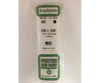 Evergreen 409 24 White Strips- .250X.250 (5/Pk) Scratch Building Supplies