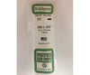 Evergreen 411 24 White Strips- .250X.375 (3/Pk) Scratch Building Supplies