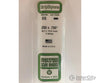 Evergreen 415 24 White Strips- .250X.750 (2/Pk) Scratch Building Supplies