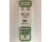 Evergreen 415 24 White Strips- .250X.750 (2/Pk) Scratch Building Supplies