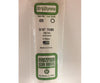 Evergreen 426 24 White Tubing- .187 (6/Pk) Scratch Building Supplies