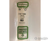 Evergreen 434 24 White Tubing- .438 (3/Pk) Scratch Building Supplies