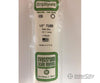 Evergreen 436 24 White Tubing- .500 (3/Pk) Scratch Building Supplies