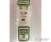 Evergreen 436 24 White Tubing- .500 (3/Pk) Scratch Building Supplies