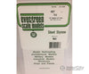 Evergreen 4507 Square Tile-1/2 Scratch Building Supplies
